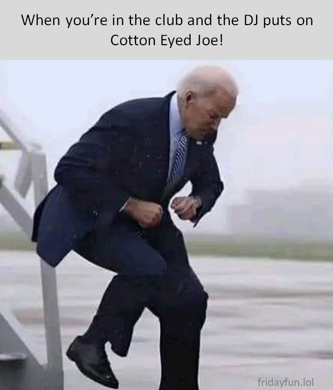 Joe Biden. What a mover! 😀